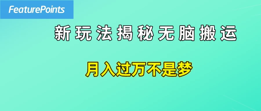 简单操作，每天50美元收入，搬运就是赚钱的秘诀！ 第1张